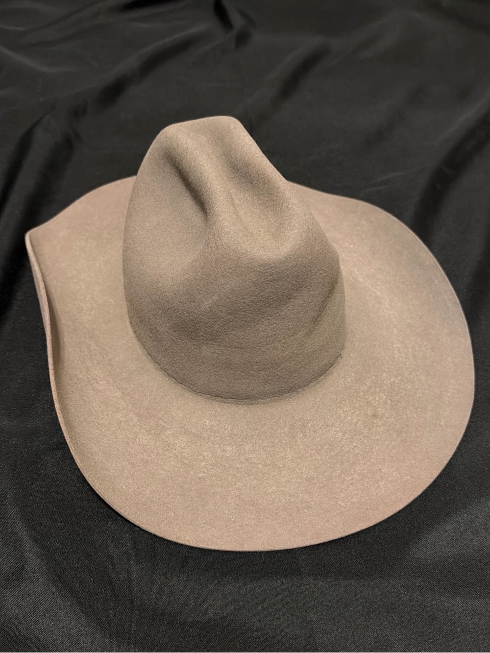 Vintage Resistol 100% Wool Felt Western Hat Self- Conforming
